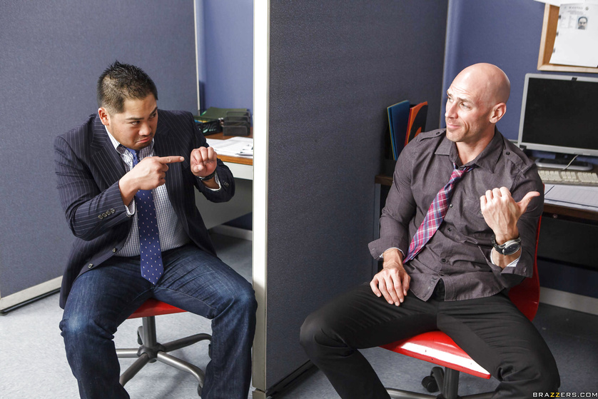 Alexis Ford is fed up with those office rumors, wants to fuck a guy