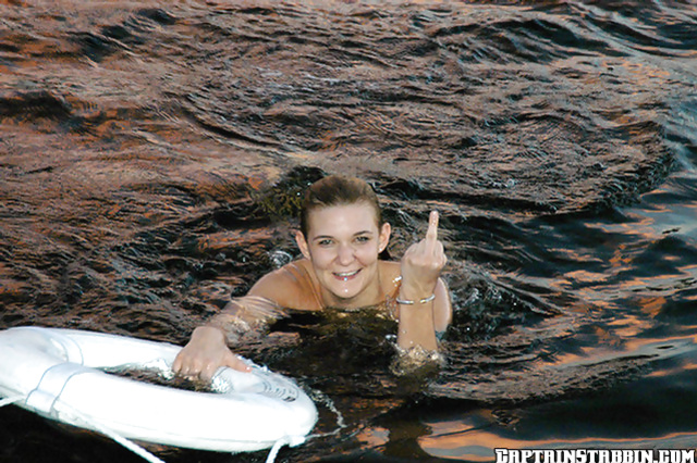 Nasty captain fucking a beautiful amateur after picking her up