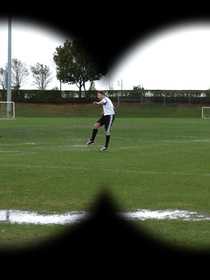 The un-sexiest of them all, SOCCER; watch a dress-wearing blonde MILF pick up a big-dicked guy right after his soccer practice and fuck him at her place.